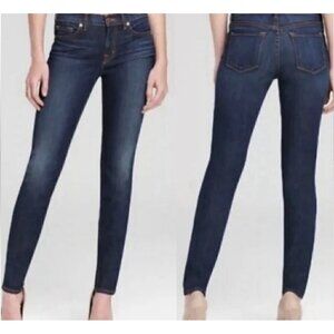 J Brand Skinny Leg Jeans in Dark Vintage - Size: 27